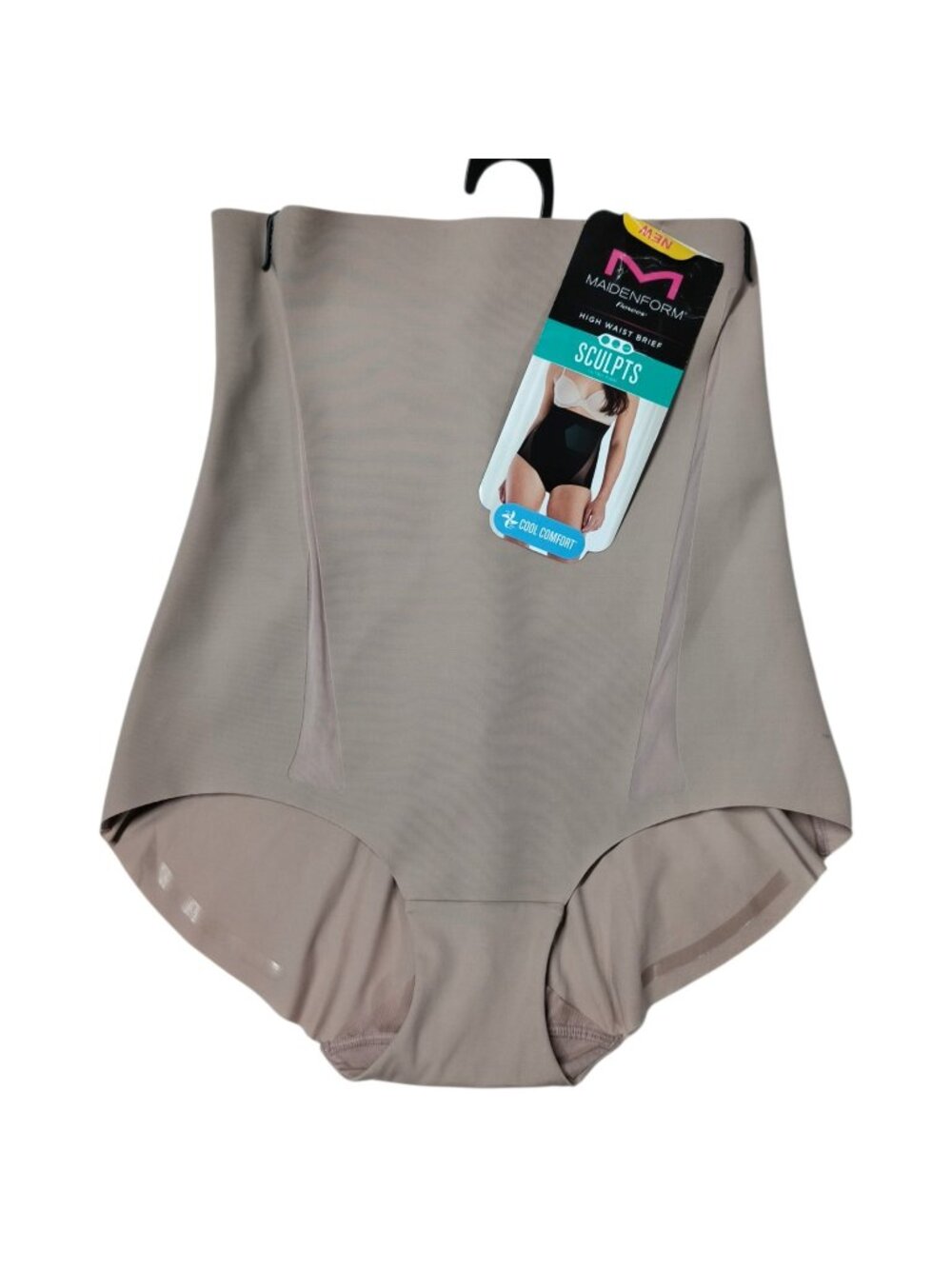 MAIDENFORM FLEXEES SCULPTS HIGH WAIST Body Shaper Women's Brief Girdle XL